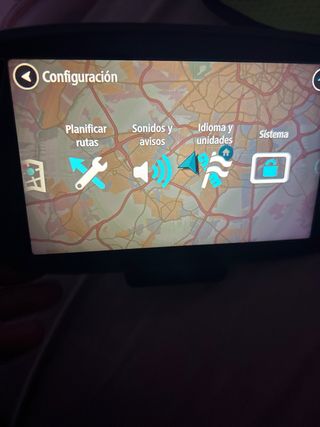 GPS TomTom con funda y cable