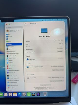 MacBook Air M2 Apple 15” blanco estrella