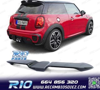 ALERON SPOILER MINI COOPER F55 F56 JCW LOOK 13- NEGRO BRILL