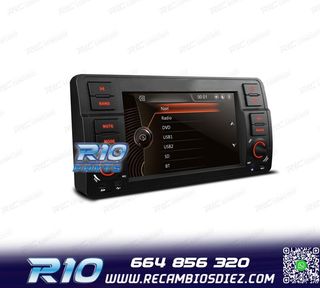 RADIO NAVEGADOR 7" PARA BMW SERIE 3 E46 98-06 USB GPS TACTIL