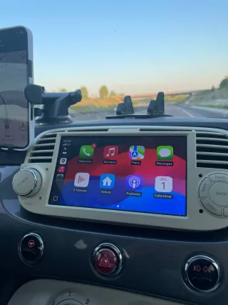Radio CarPlay Android Fiat 500 / Abarth