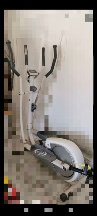 Bicicleta Elíptica Blanca