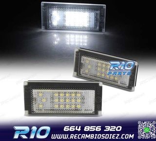 LUCES DE MATRÍCULA LED PARA MINI COOPER 2001-2006