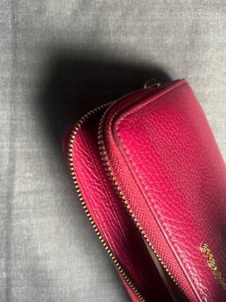 Portafogli Coccinelle donna pelle fucsia