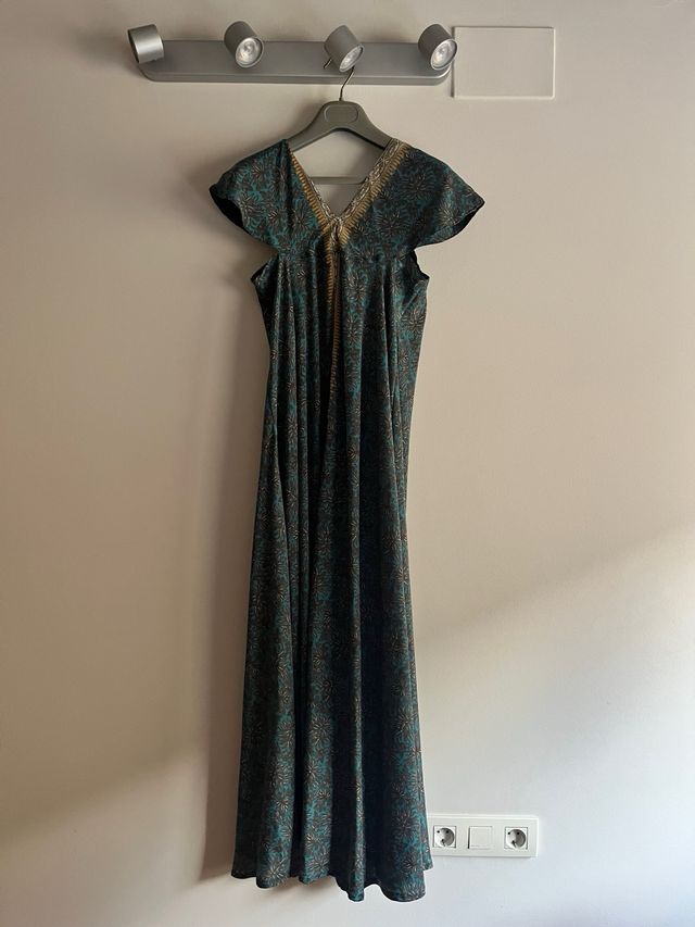 Vestido largo bohemio estampado