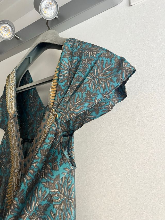 Vestido largo bohemio estampado