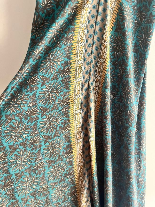 Vestido largo bohemio estampado