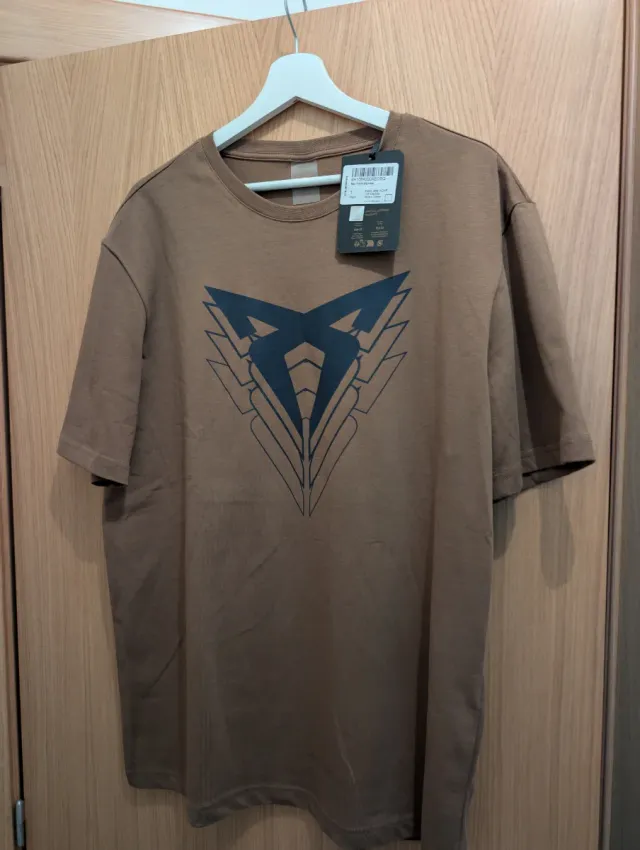 Camiseta Cupra Talla L Marrón