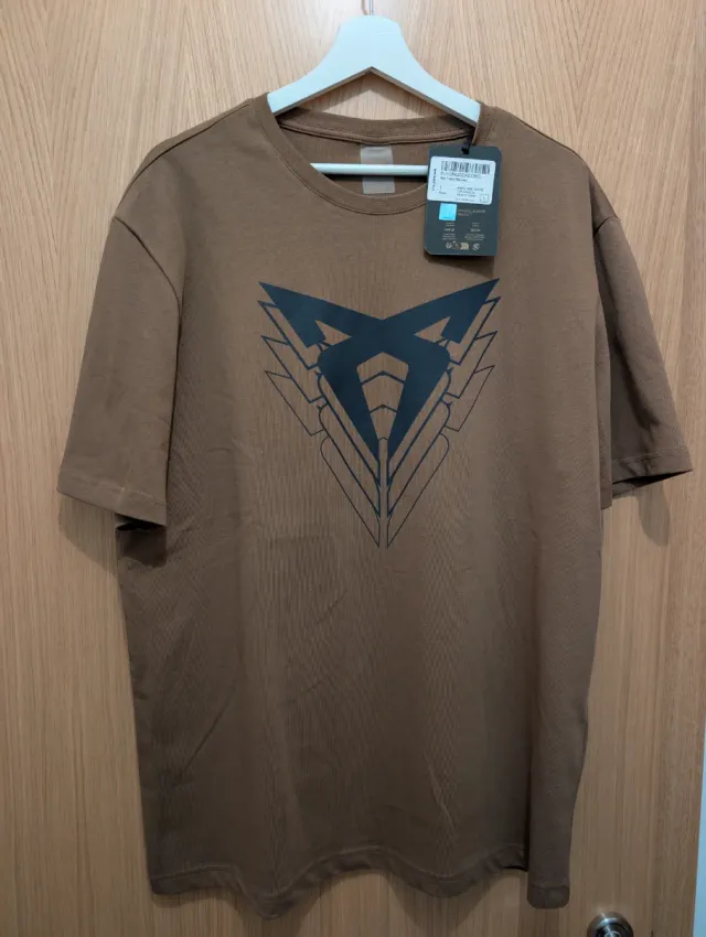 Camiseta Cupra Talla L Marrón