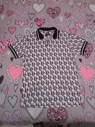 Polo Black Sounds Blanco Talla M Nuevo