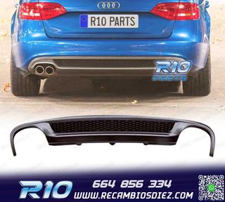 DIFUSOR AUDI A4 B8 12-15 LOOK S LINE