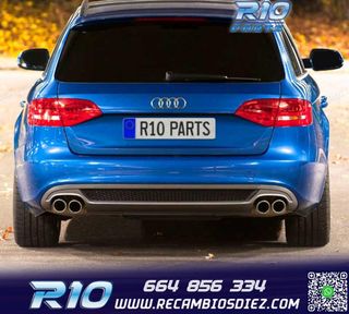 DIFUSOR AUDI A4 B8 12-15 LOOK S LINE