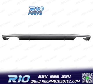 DIFUSOR AUDI A4 B9 16-19 LOOK S4