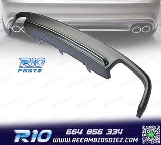 DIFUSOR AUDI A6 4G 12-15 LOOK S6