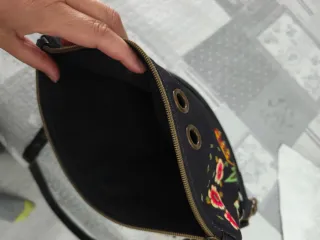 Bolso Desigual Negro Multicolor