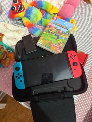 Nintendo Switch Minecraft + Accesorios