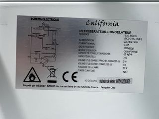 Nevera California estilo retro
