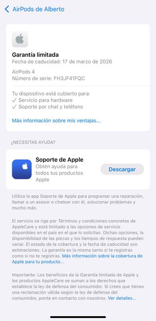 AirPods 4 Cancelación de Ruido