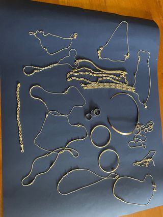 Joyería Italiana Plata Dorada350