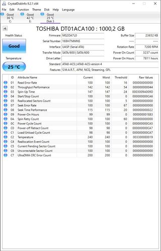 3x 1TB SATA 3.5 Discos Duros