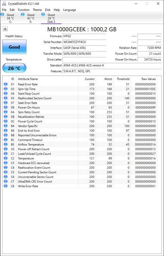 3x 1TB SATA 3.5 Discos Duros