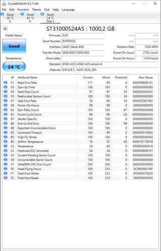 3x 1TB SATA 3.5 Discos Duros