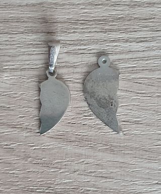 Pendenti Cuore Spezzato Argento 925