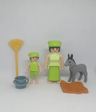 Playmobil belén burrito