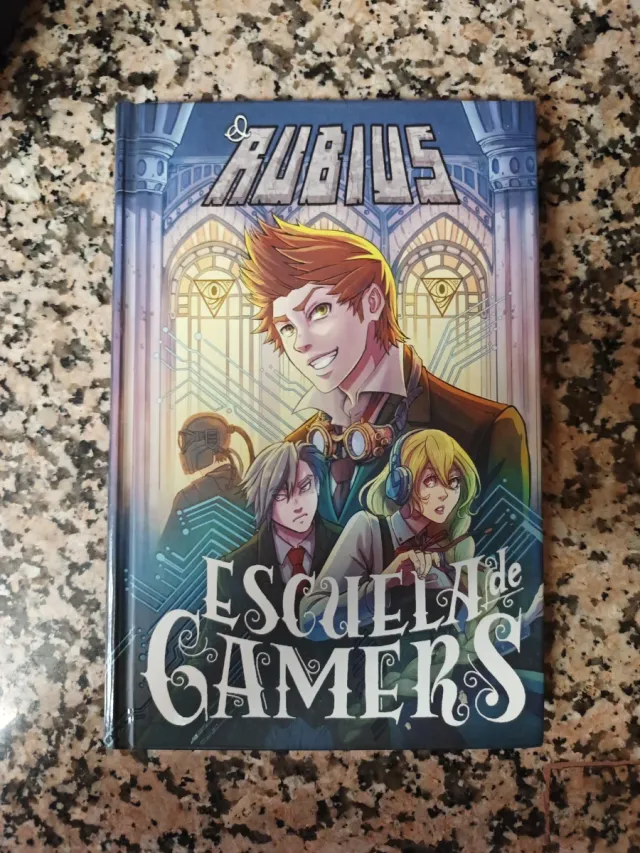 Libro El Rubius: Escuela de Gamers