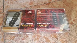 Pastillas Bill Lawrence T1 T2 Black Label Telecast