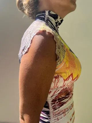 Vestido mujer estampado