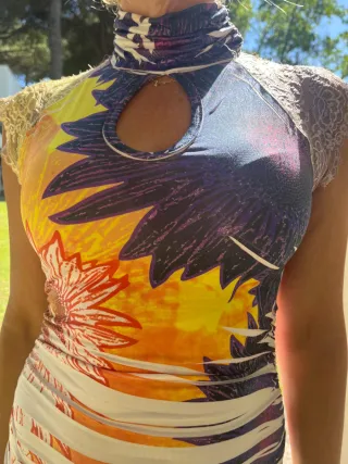 Vestido mujer estampado