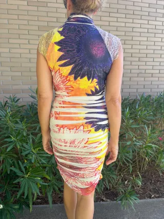Vestido mujer estampado