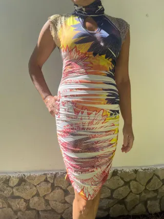 Vestido mujer estampado
