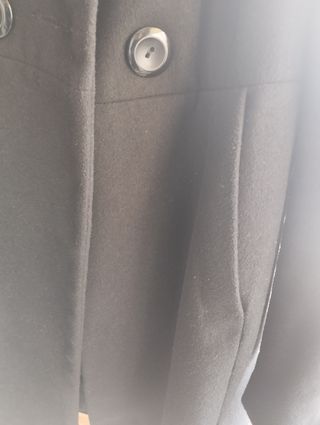 Abrigo Stradivarius Negro