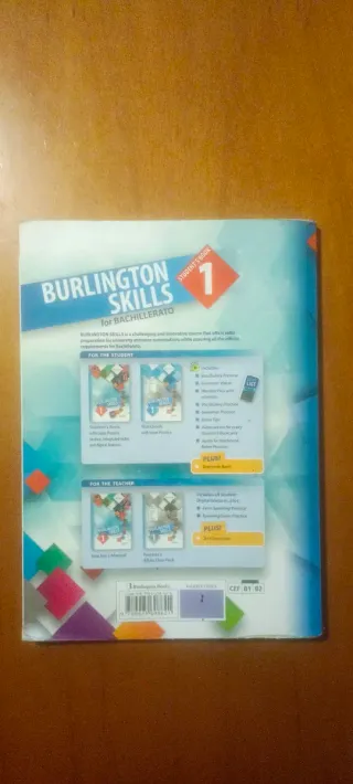 Libro inglés burlington 1 bachillerato 