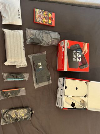 Nintendo Switch 2 con Donkey Kong Bananza
