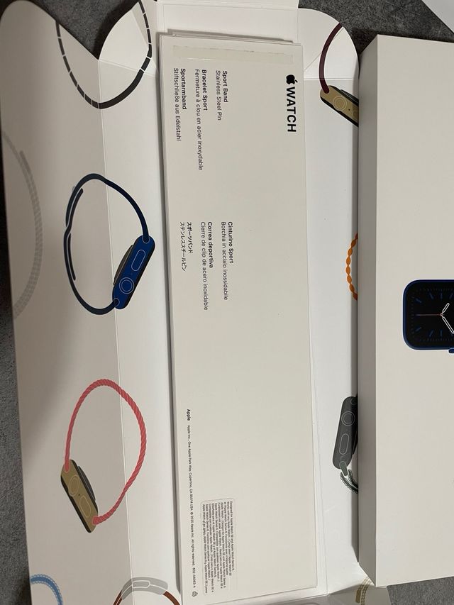 Apple Watch 6 44mm Blu