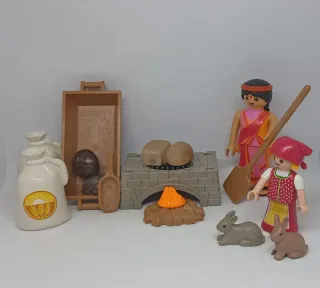 Playmobil Panadera belén con Figuras y Accesorios