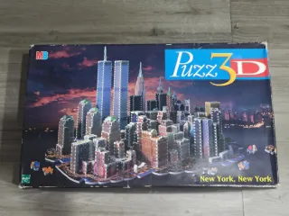 A143 Puzzle 3D MB New York, Nueva York completo