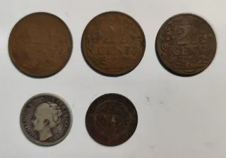 8 Monedas Antiguas Costa Rica