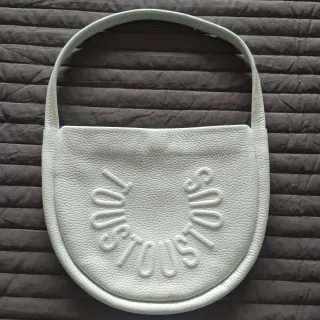 Bolso de piel TOUS azul claro