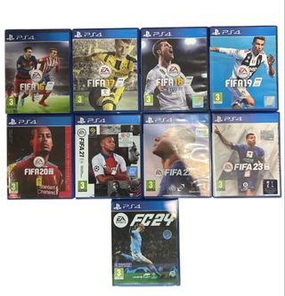 Pack FIFA16,17,18,19,20,21,22,23,24 Amantes Futbol