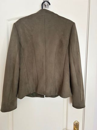 Chaqueta Zara Verde Talla M