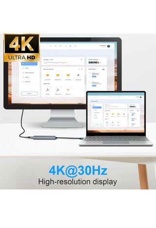 12 x Adaptadores USB-C 5 en 1 Apoyo