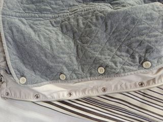 Gabardina Mango Talla S Crema