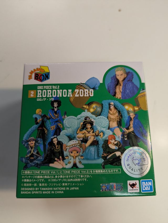 FIGURA RORONOA ZORO -TAMASHII BOX VOL.2