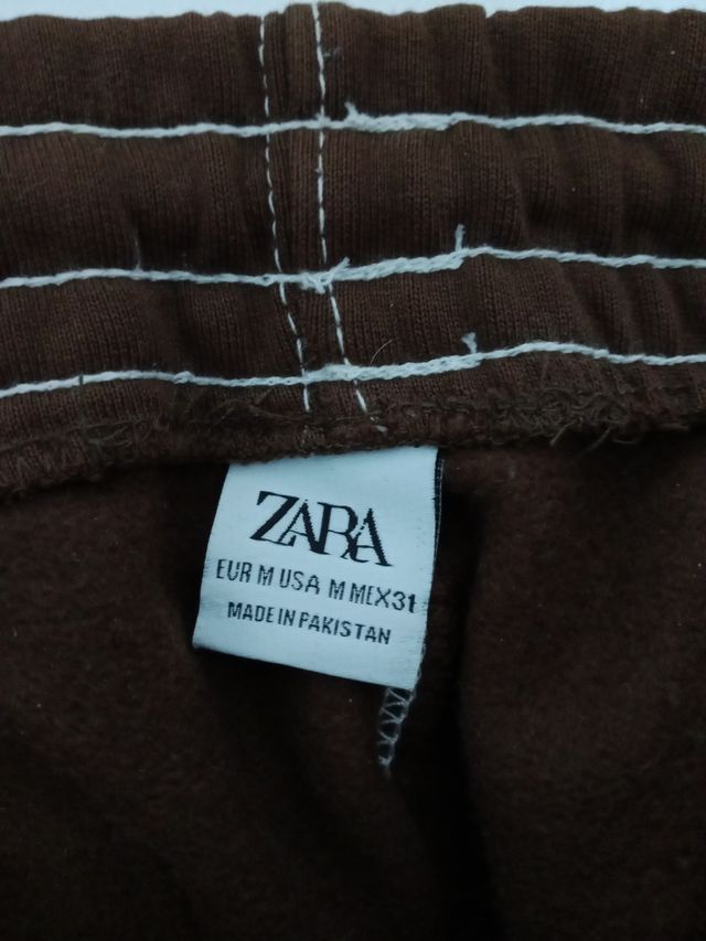 Conjunto Zara Chandal Marrón
