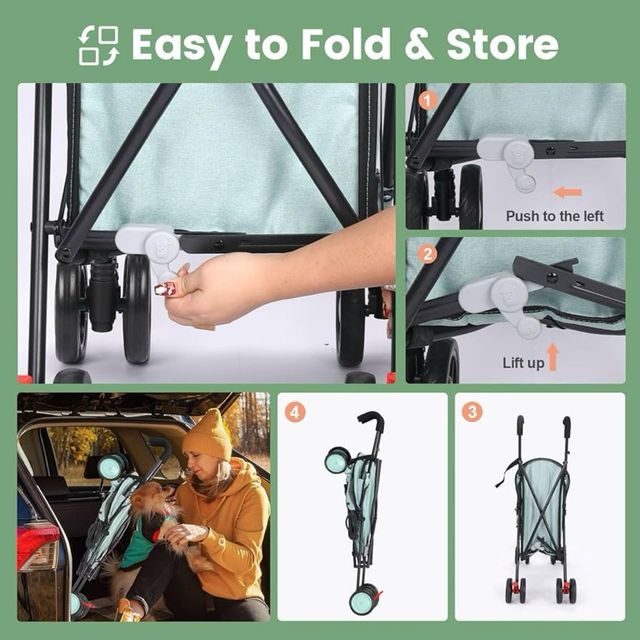 Cochecito para mascotas Wedyvko