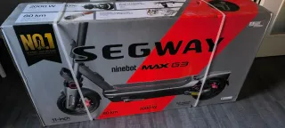 Patinete solo 97km Segway MAX G3 2000W DGT Factura